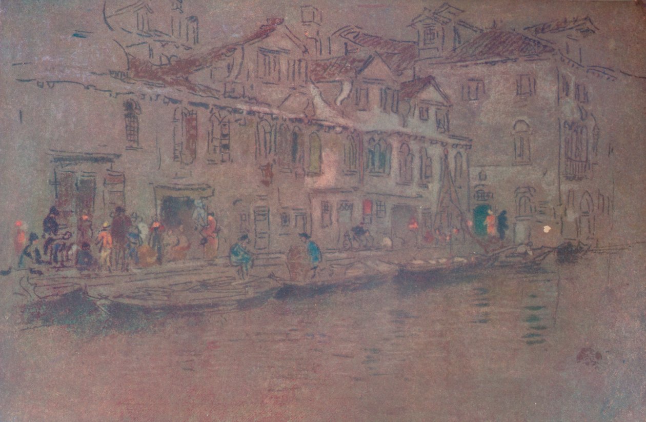 威尼斯，1870年左右，1904年 作者 詹姆斯·阿博特·麦克尼尔·惠斯勒