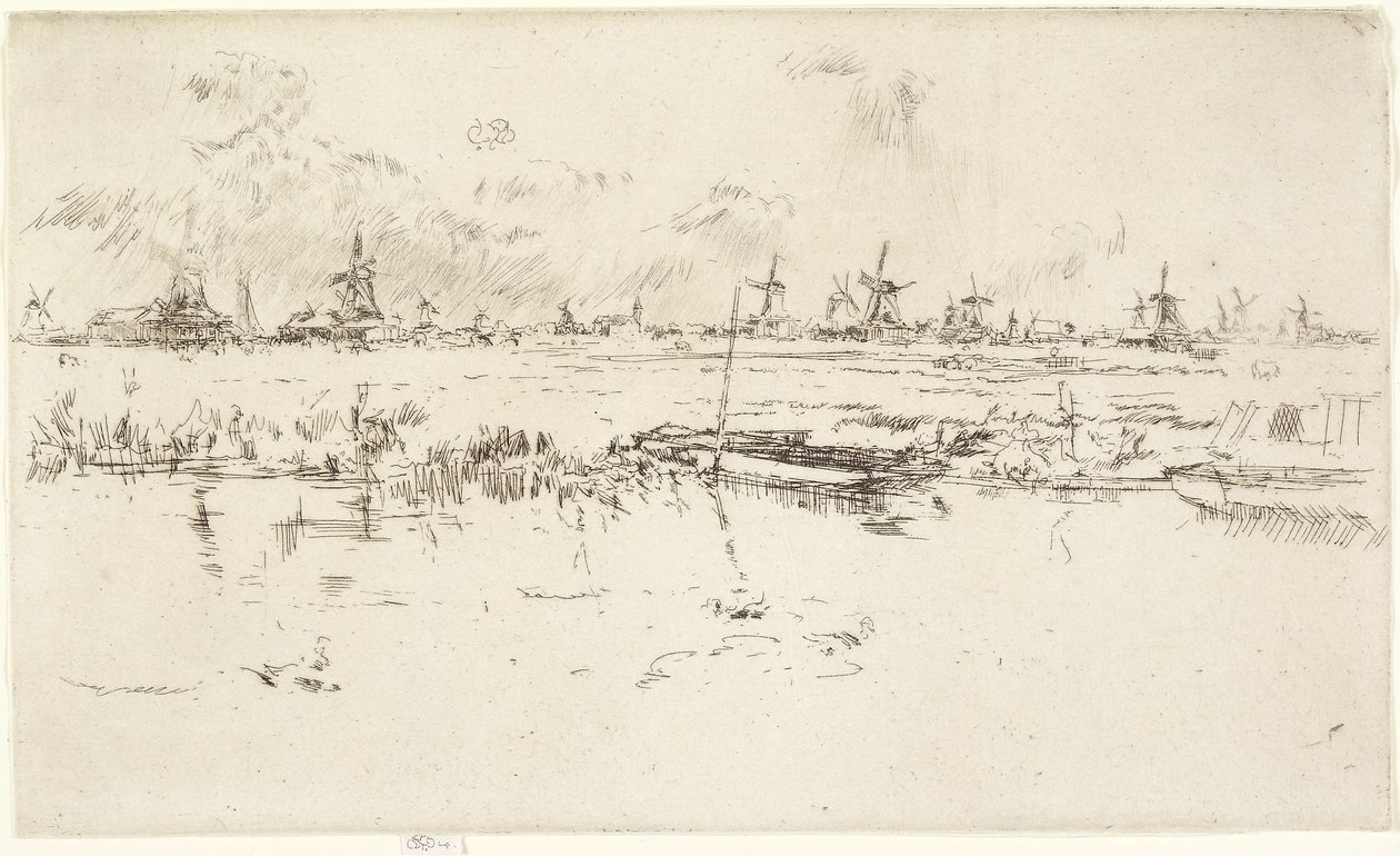 赞丹，1889年 作者 詹姆斯·阿博特·麦克尼尔·惠斯勒
