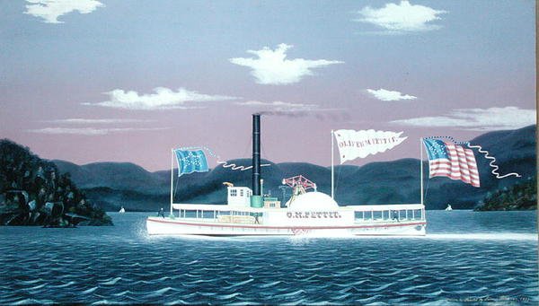 拖船 "Oliver M. Pettit "号 作者 詹姆斯·巴德