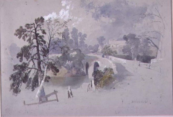 Canonbie，Dumfriesshire（wc在纸上） 作者 詹姆斯·伯瑞尔·史密斯