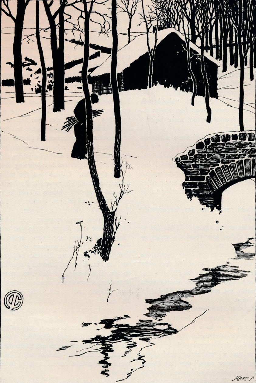 木屋，建于1897年 作者 詹姆斯·卡登黑德