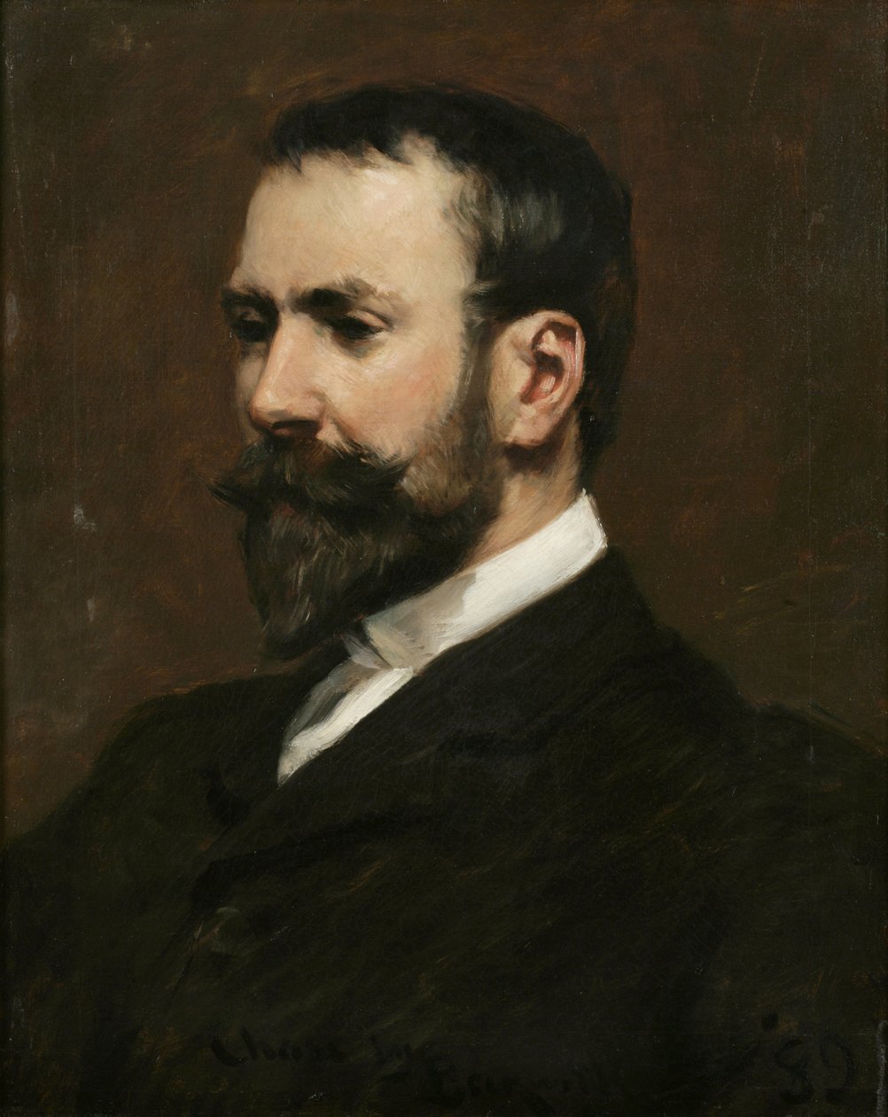 William Merritt Chase，1889年 作者 詹姆斯·卡罗尔·贝克维斯