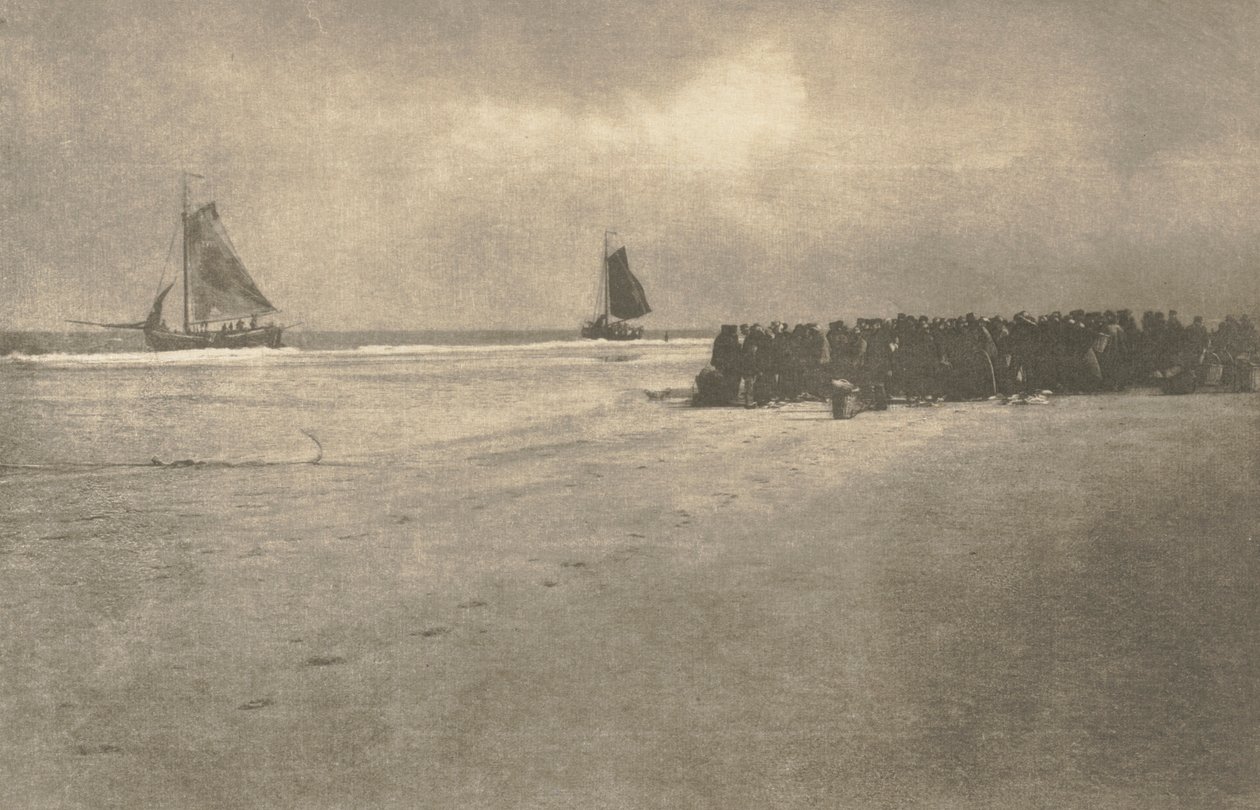 摄影机工作：1904年在荷兰海岸。 作者 詹姆斯·克雷格·安南