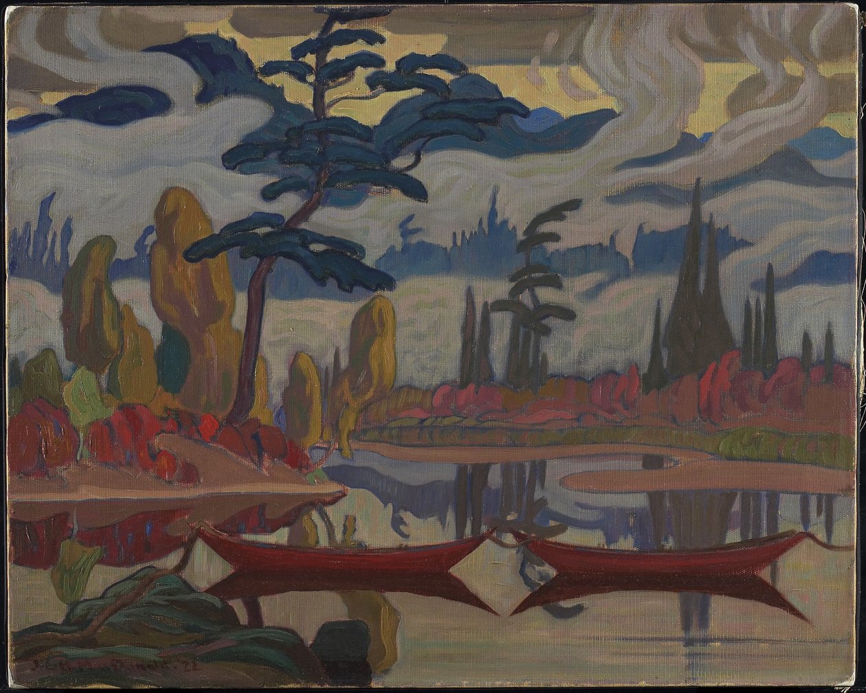 Mist Fantasy，Northland，1922 作者 詹姆斯·爱德华·赫维·麦克唐纳