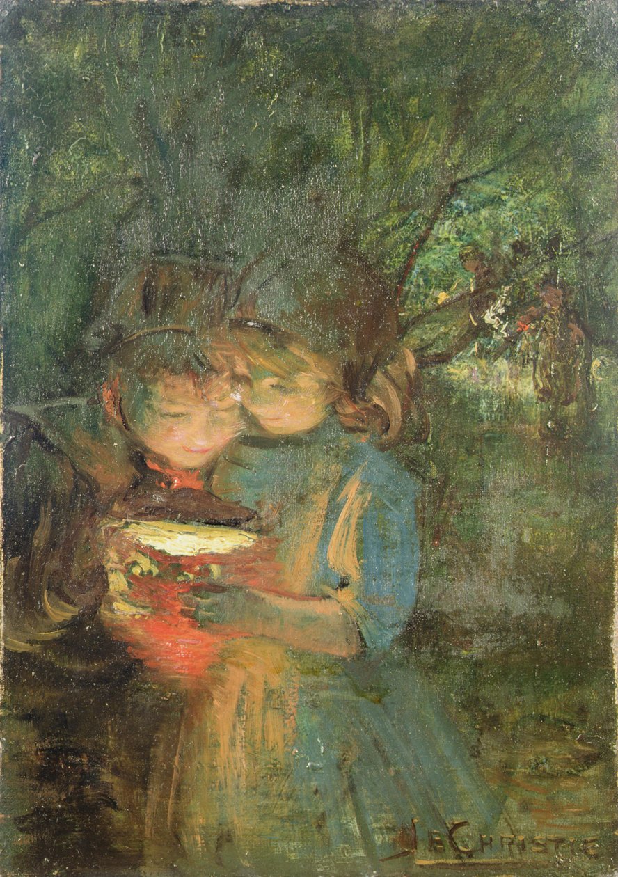 万圣节，1893年 作者 詹姆斯·埃尔德·克里斯蒂