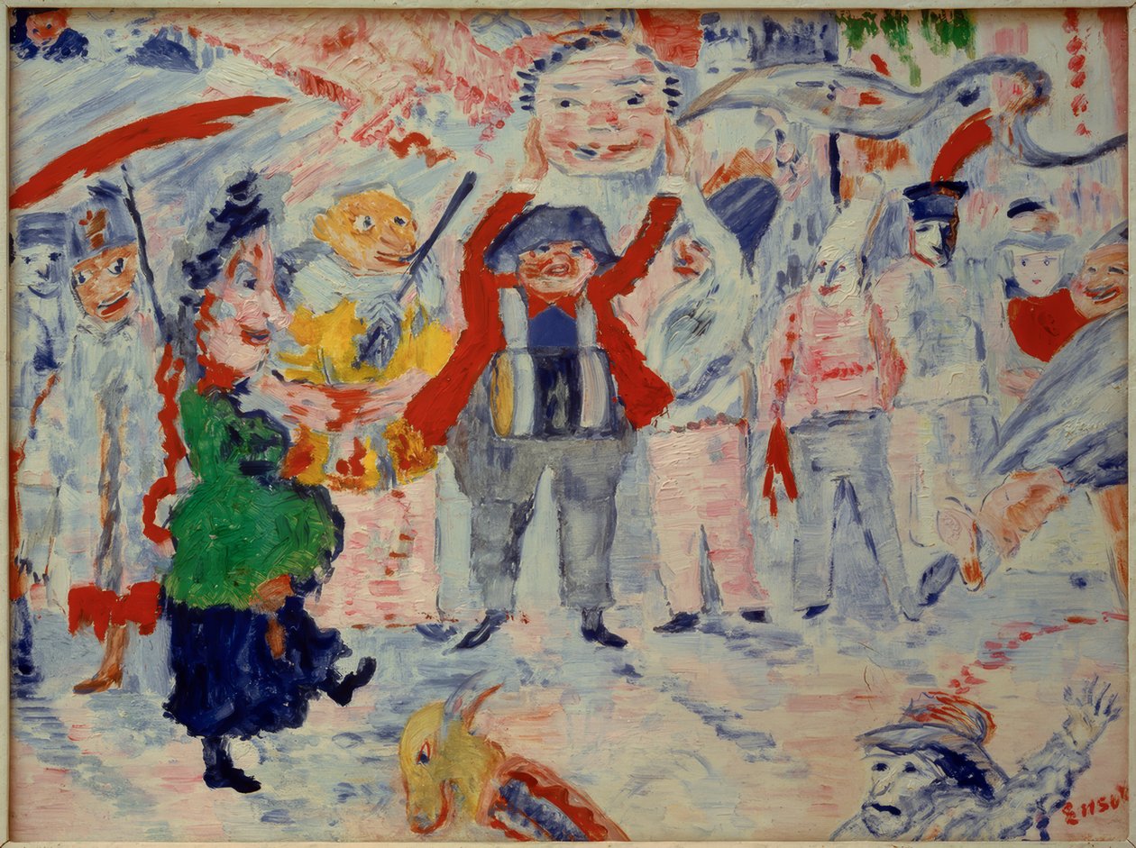 Karneval in Flandern 作者 詹姆斯·西德尼·恩索尔