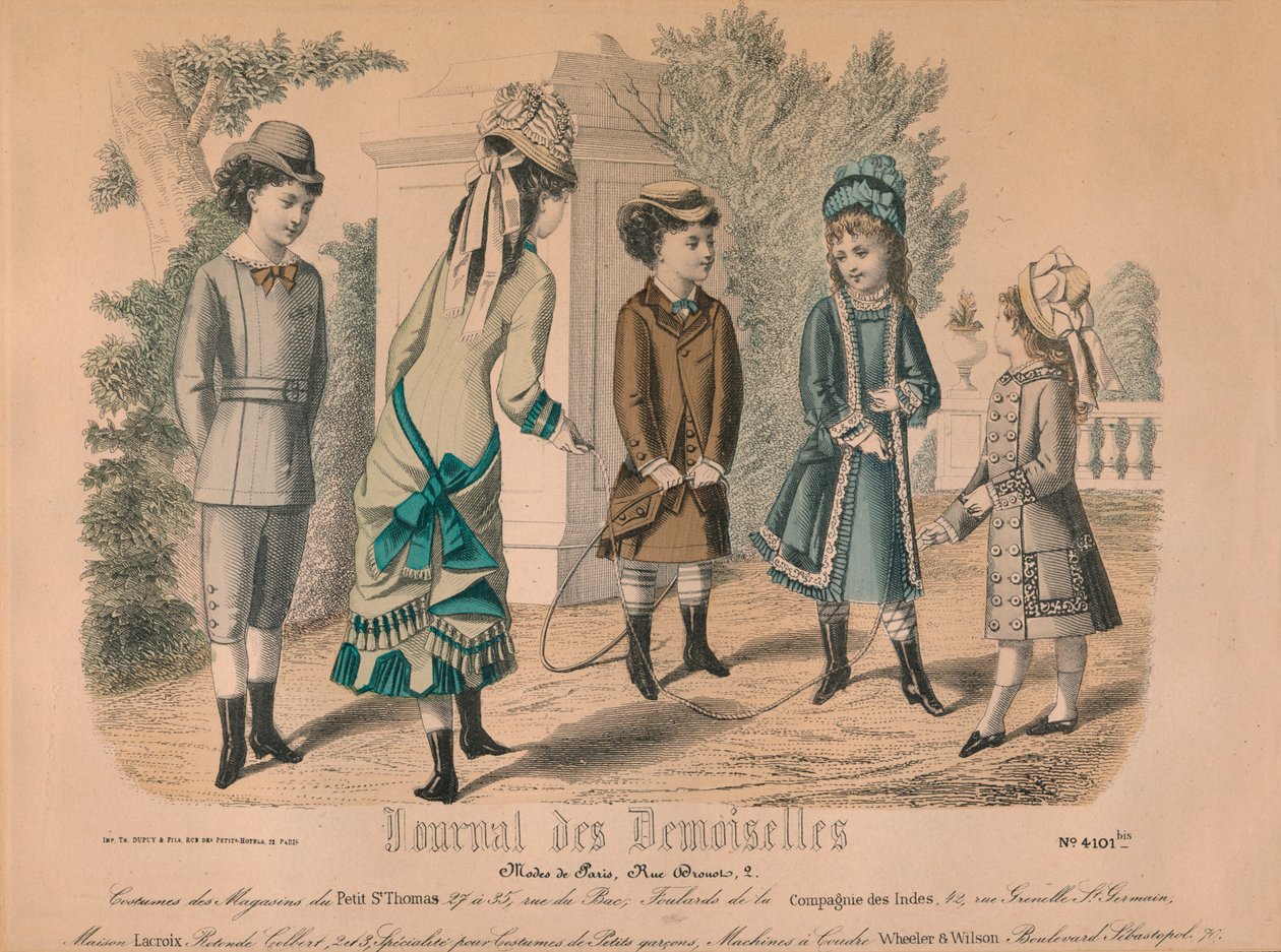 Journal des Demoiselles，c1830年代。 作者 詹姆斯·菲特勒