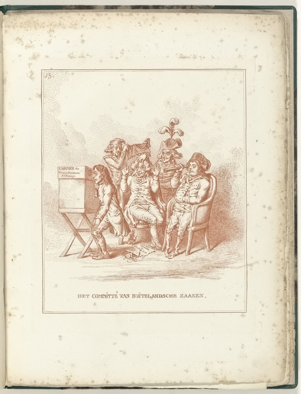 外交事务委员会，1795 年
外交事务委员会（物上标题）
再生荷兰（系列标题） 作者 詹姆斯·吉尔雷（可能）