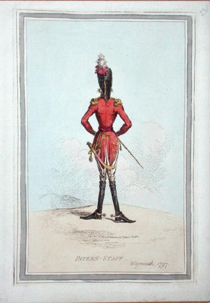 Patern-Staff，由汉娜-汉弗莱于1797年出版（手绘蚀刻画） 作者 詹姆斯·吉里