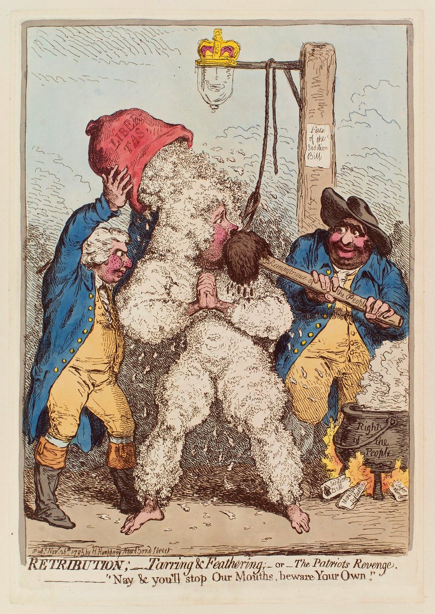 报应：Tarring and Feathering, or The Patriot