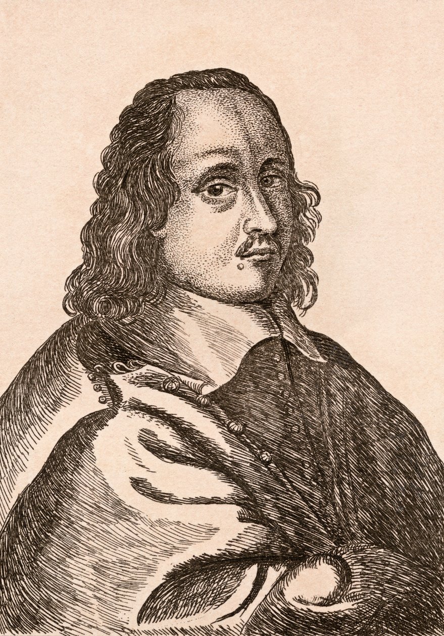 Hendrick van der Burch，来自“真实原创的着名画家肖像”的插图，于1817年在伦敦出版 作者 詹姆斯·吉尔丁
