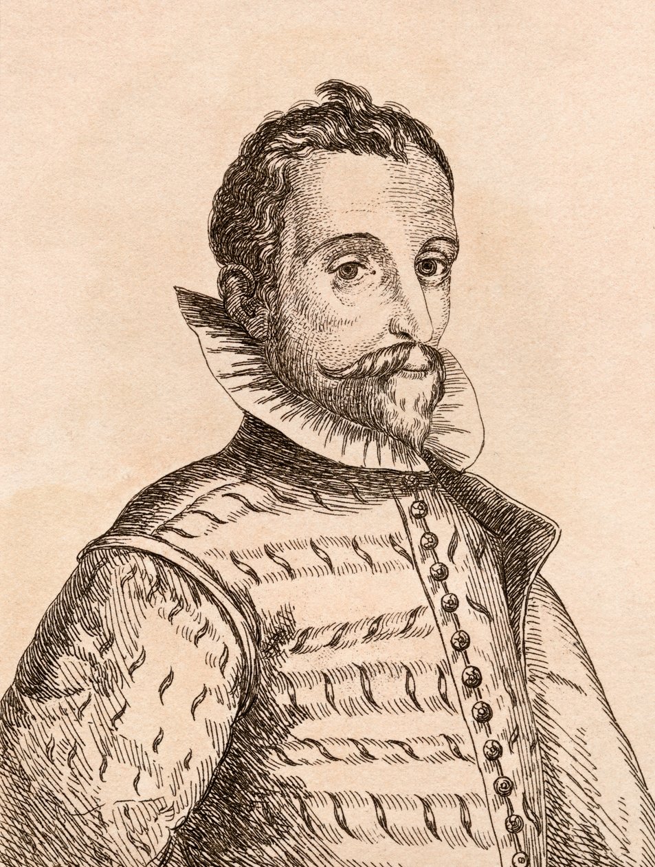 Joris Hoefnagel，来自“真实原创的着名画家肖像”的插图，于1817年在伦敦出版 作者 詹姆斯·吉尔丁