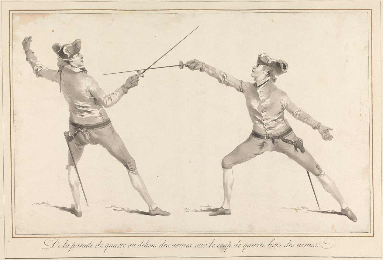 从 Armes de Quarte au Dehors 到 Coup de Quarte hors des Armes 作者 詹姆斯格温