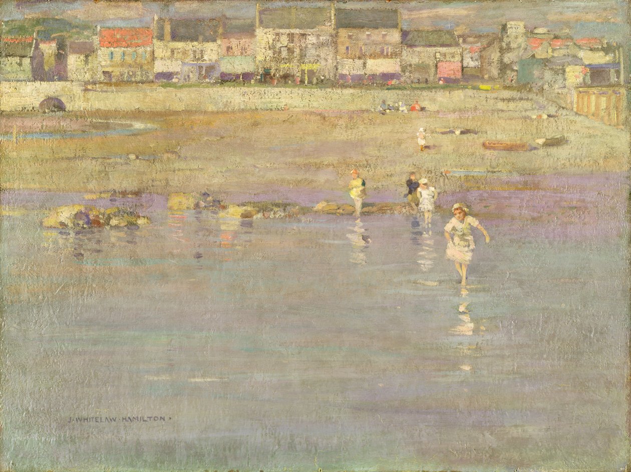 Ebbing Tide，c.1896 作者 詹姆斯·汉密尔顿