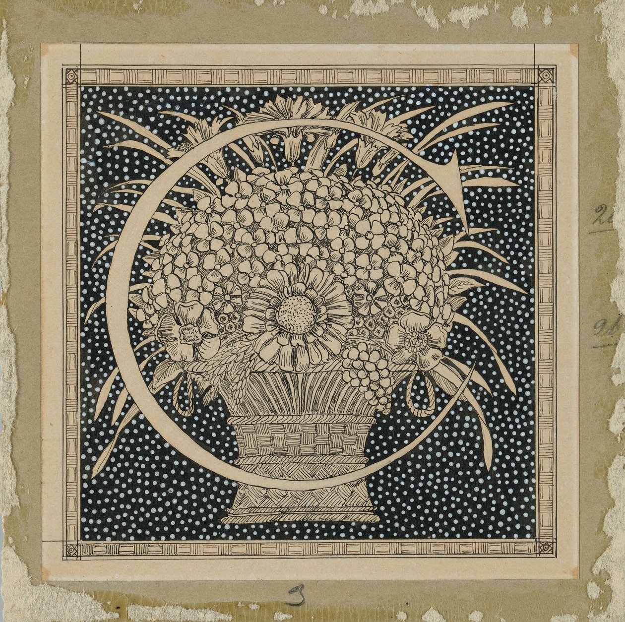 大写字母C，来自我们主耶稣基督的生活的插图（墨水在纸上） 作者 詹姆斯·雅克·约瑟夫·天梭