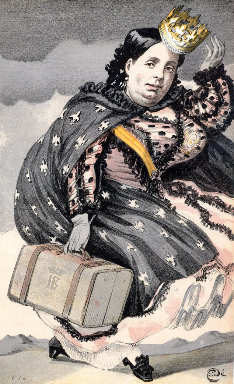 伊莎贝拉二世（1830-1904） 西班牙女王（1833-1870） 作者 詹姆斯·雅克·约瑟夫·天梭