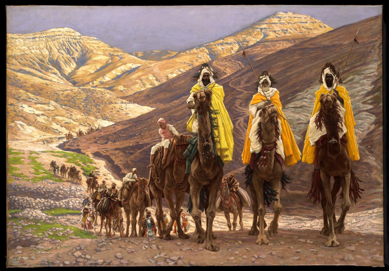 法师的旅程，c.1894 作者 詹姆斯·雅克·约瑟夫·天梭