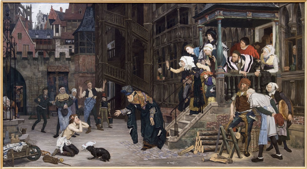 浪子回头》，1862 年（布面油画） 作者 詹姆斯·雅克·约瑟夫·天梭