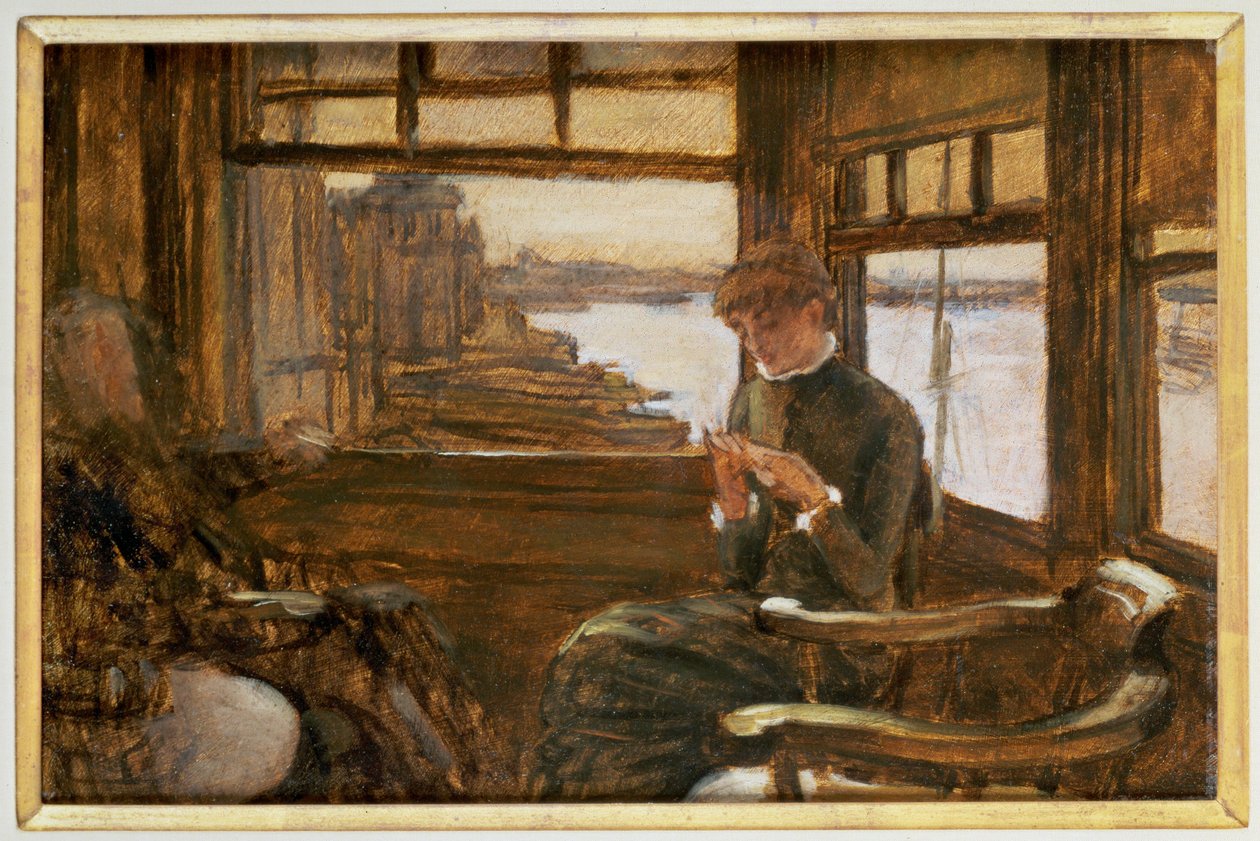 出发，约 1880 年（绘画） 作者 詹姆斯·雅克·约瑟夫·天梭