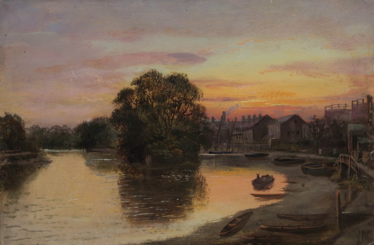 Kew at Sunset  -  Patons酒店 作者 詹姆斯·刘易斯