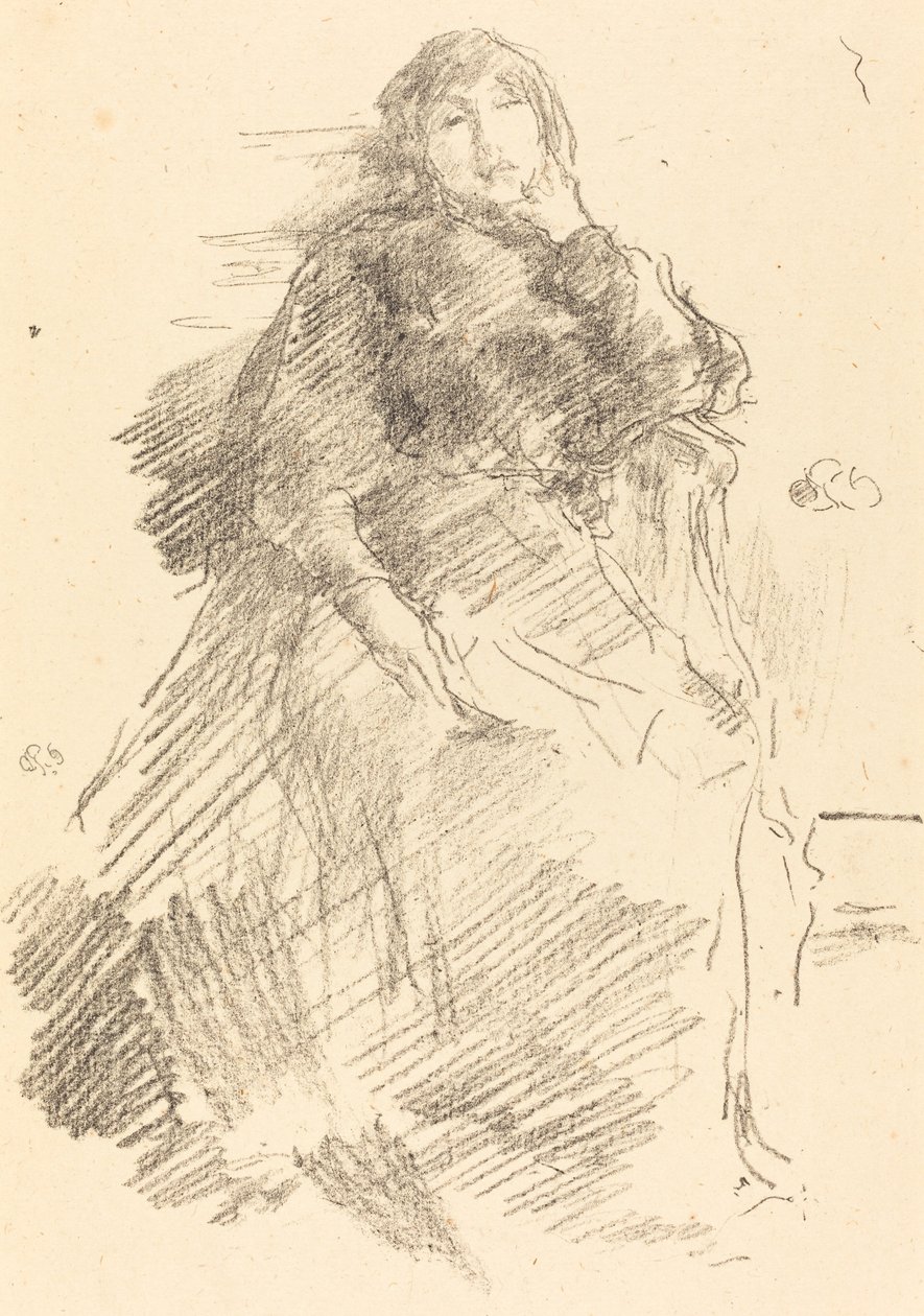 美丽的女郎》（La Belle Dame Paresseuse 作者 詹姆斯·阿博特·麦克尼尔·惠斯勒