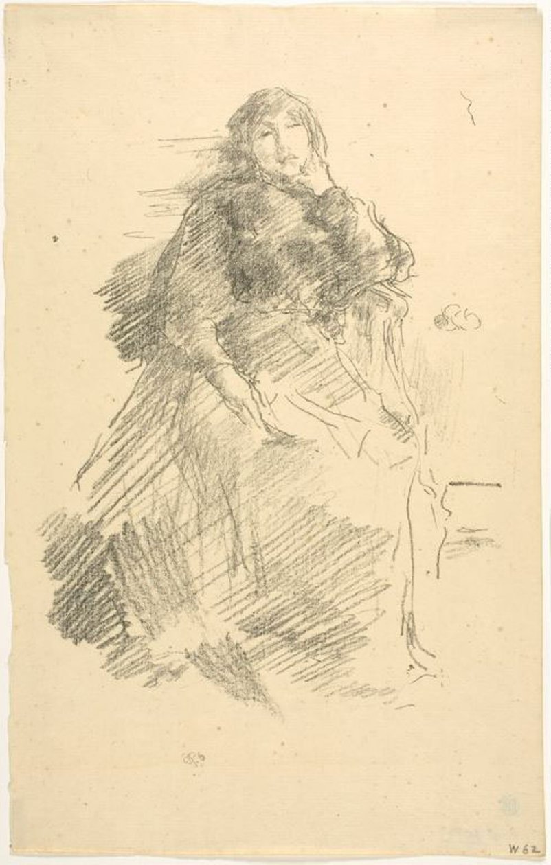 La Belle Dame Paresseuse 作者 詹姆斯·阿博特·麦克尼尔·惠斯勒