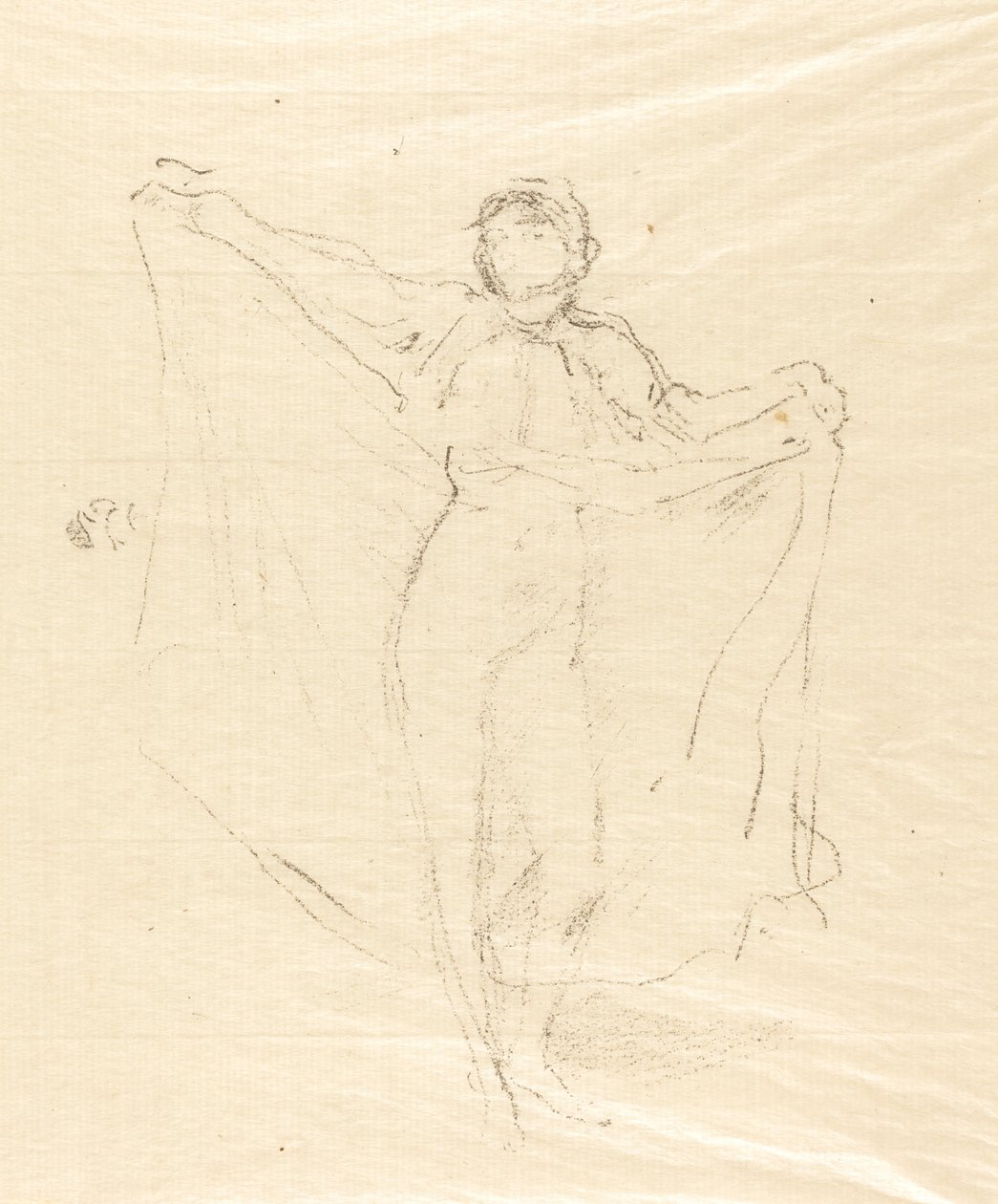 La Danseuse：裸体研究 作者 詹姆斯·阿博特·麦克尼尔·惠斯勒