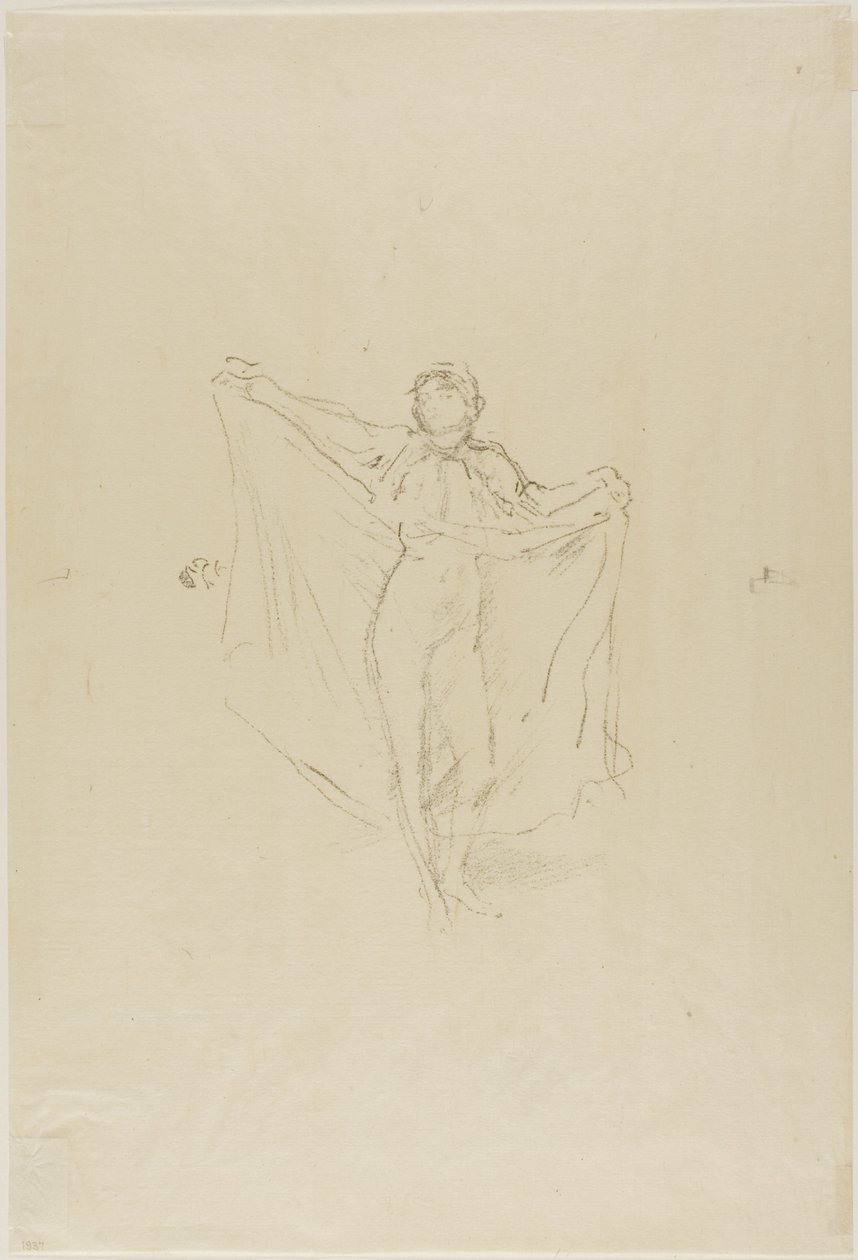 La Danseuse：裸体研究 作者 詹姆斯·阿博特·麦克尼尔·惠斯勒