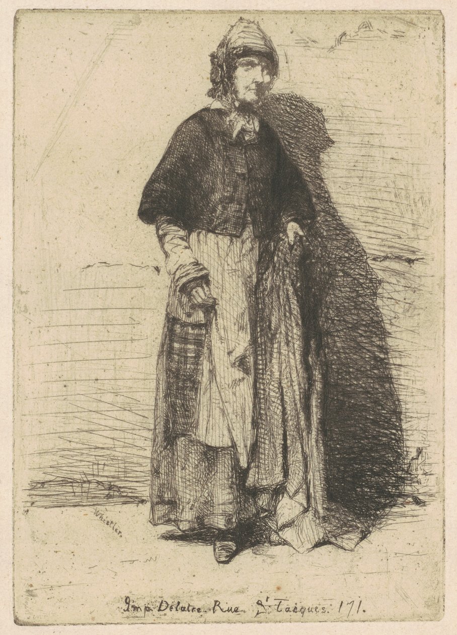 杰拉德夫人（La Mère Gérard 作者 詹姆斯·阿博特·麦克尼尔·惠斯勒