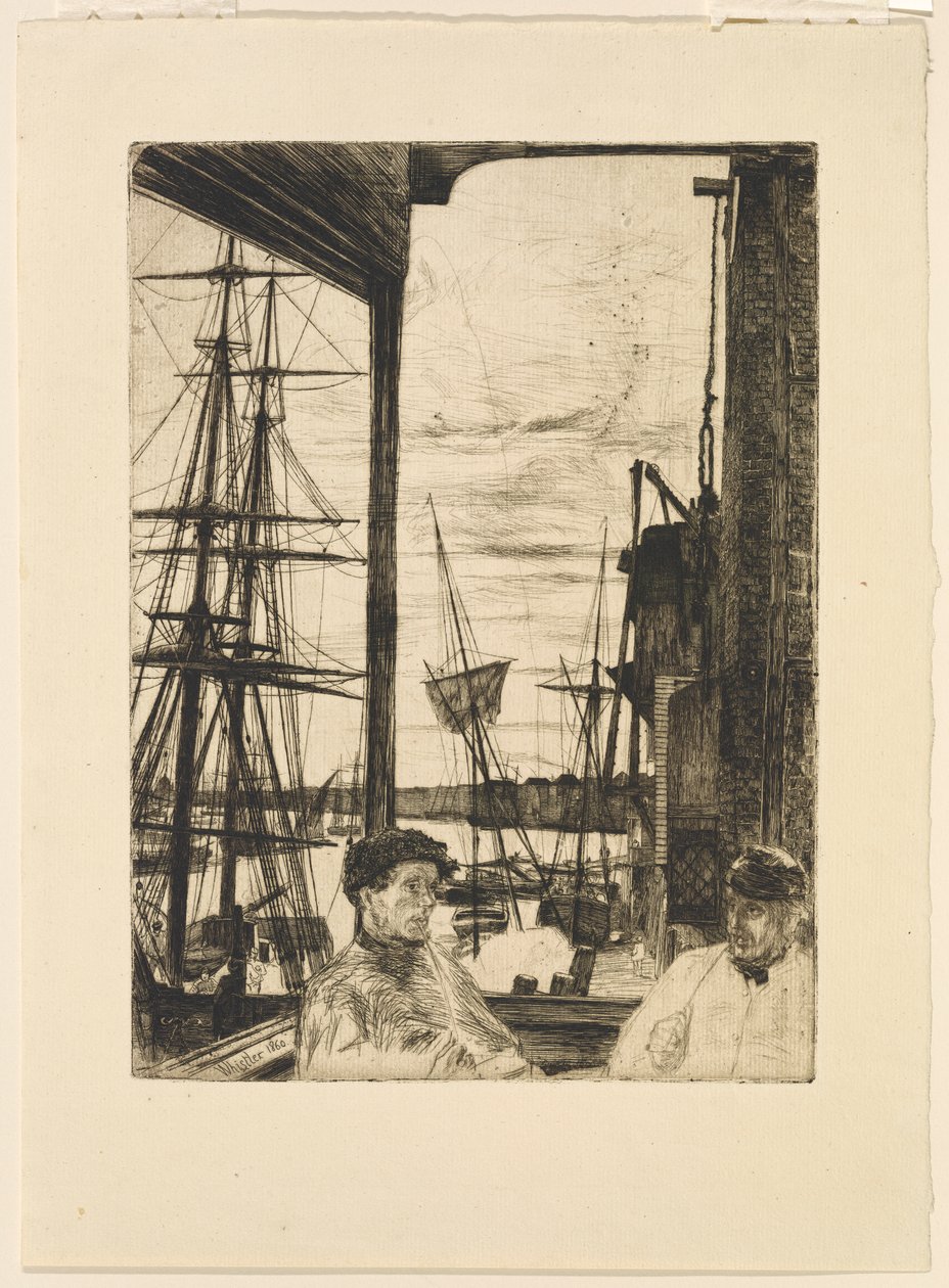 Rotherhithe 作者 詹姆斯·阿博特·麦克尼尔·惠斯勒