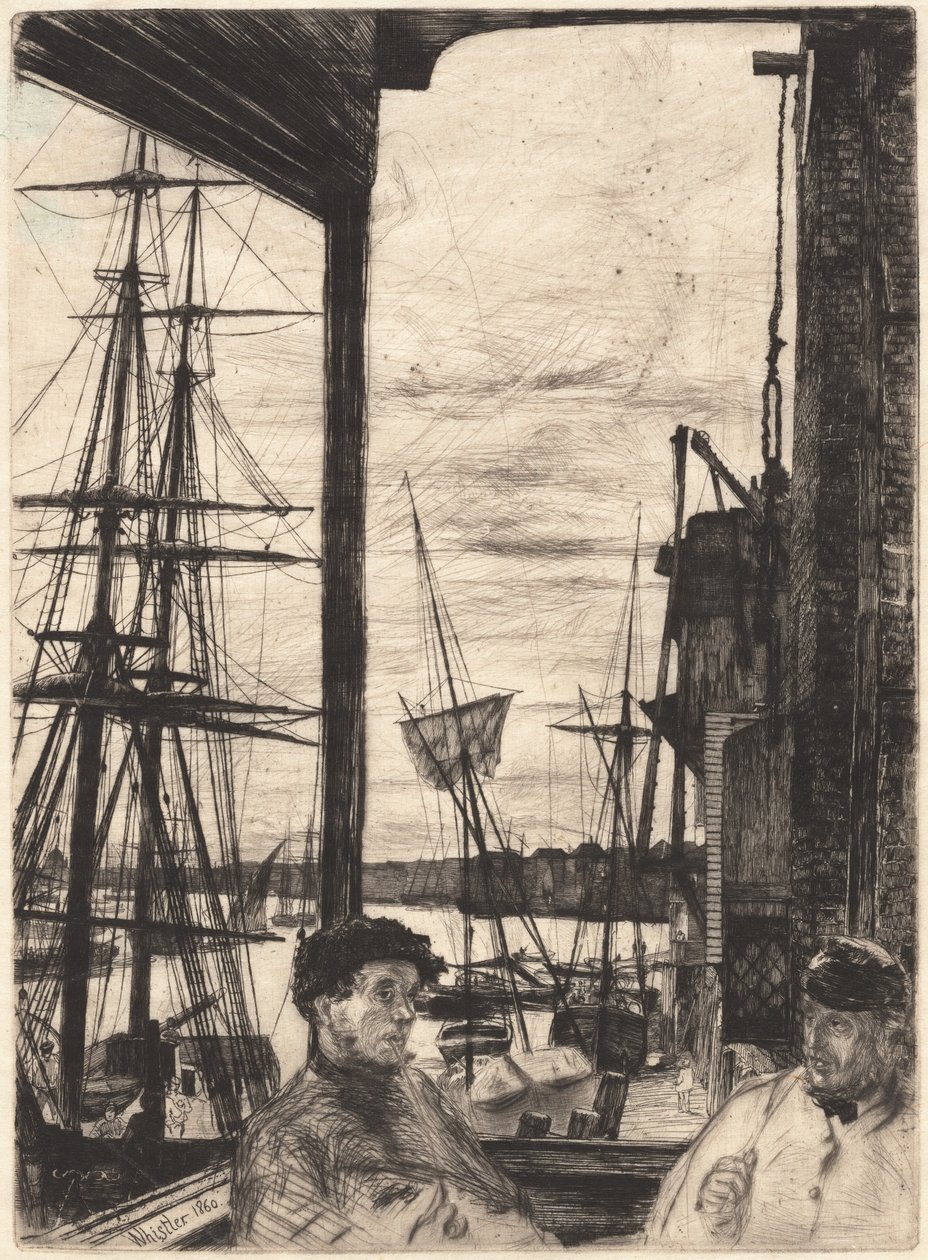 Rotherhithe 作者 詹姆斯·阿博特·麦克尼尔·惠斯勒