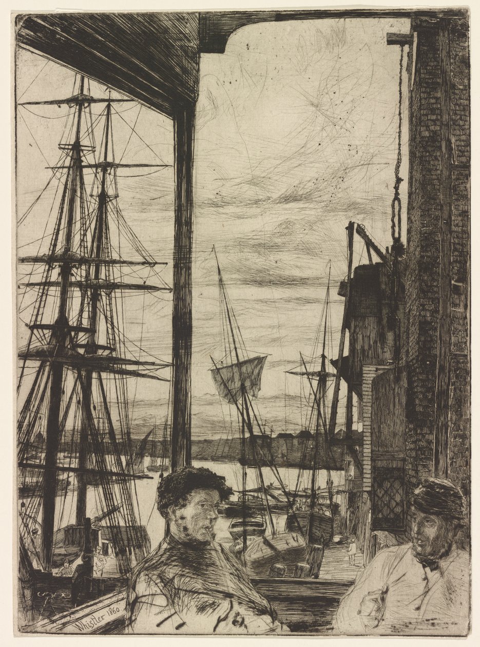 Rotherhithe 作者 詹姆斯·阿博特·麦克尼尔·惠斯勒