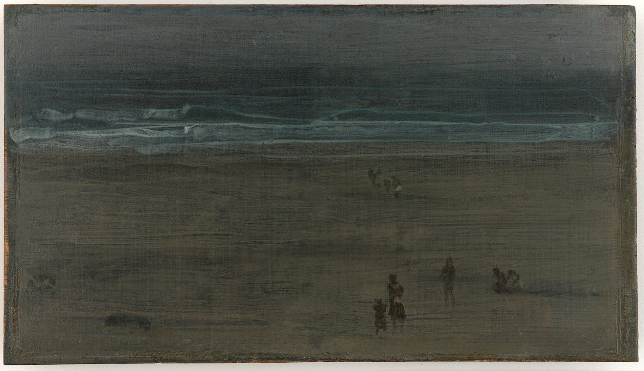 大海与沙滩 作者 詹姆斯·阿博特·麦克尼尔·惠斯勒