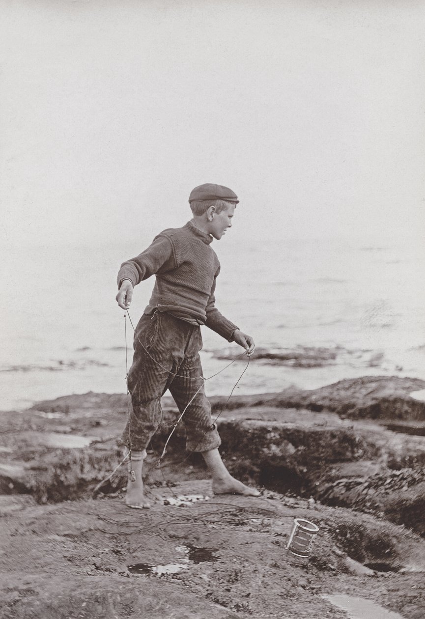 &39;A Fisher Laddie&39;，1890年 作者 詹姆斯·帕特里克
