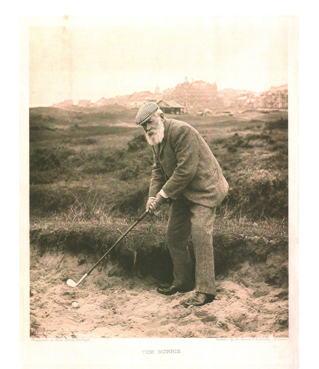 汤姆·莫里斯（Tom Morris），约1905年。 作者 詹姆斯·帕特里克