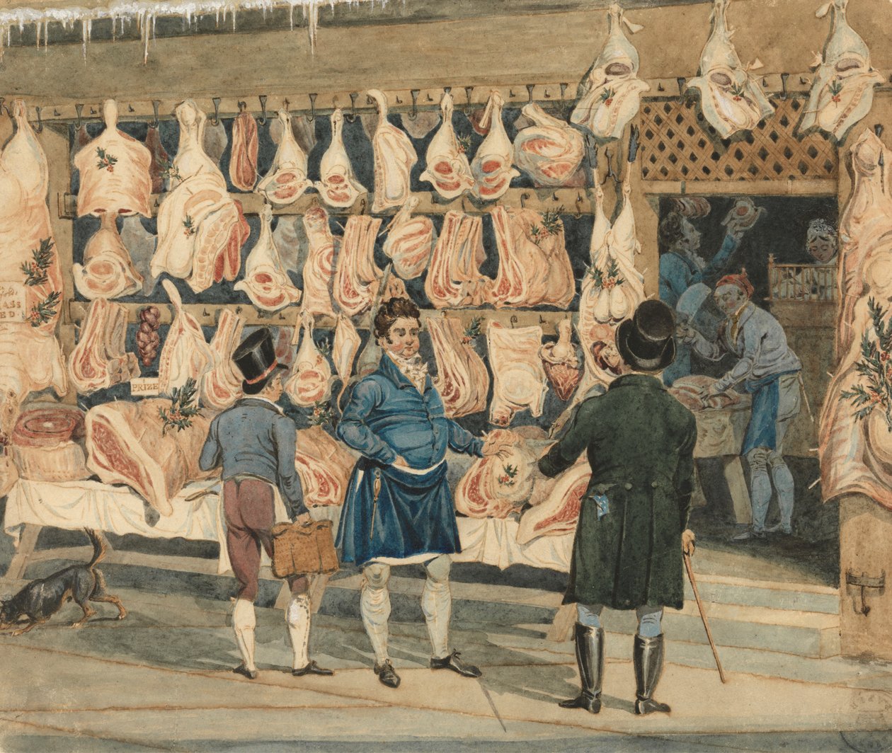 肉类市场 作者 詹姆斯·波拉德