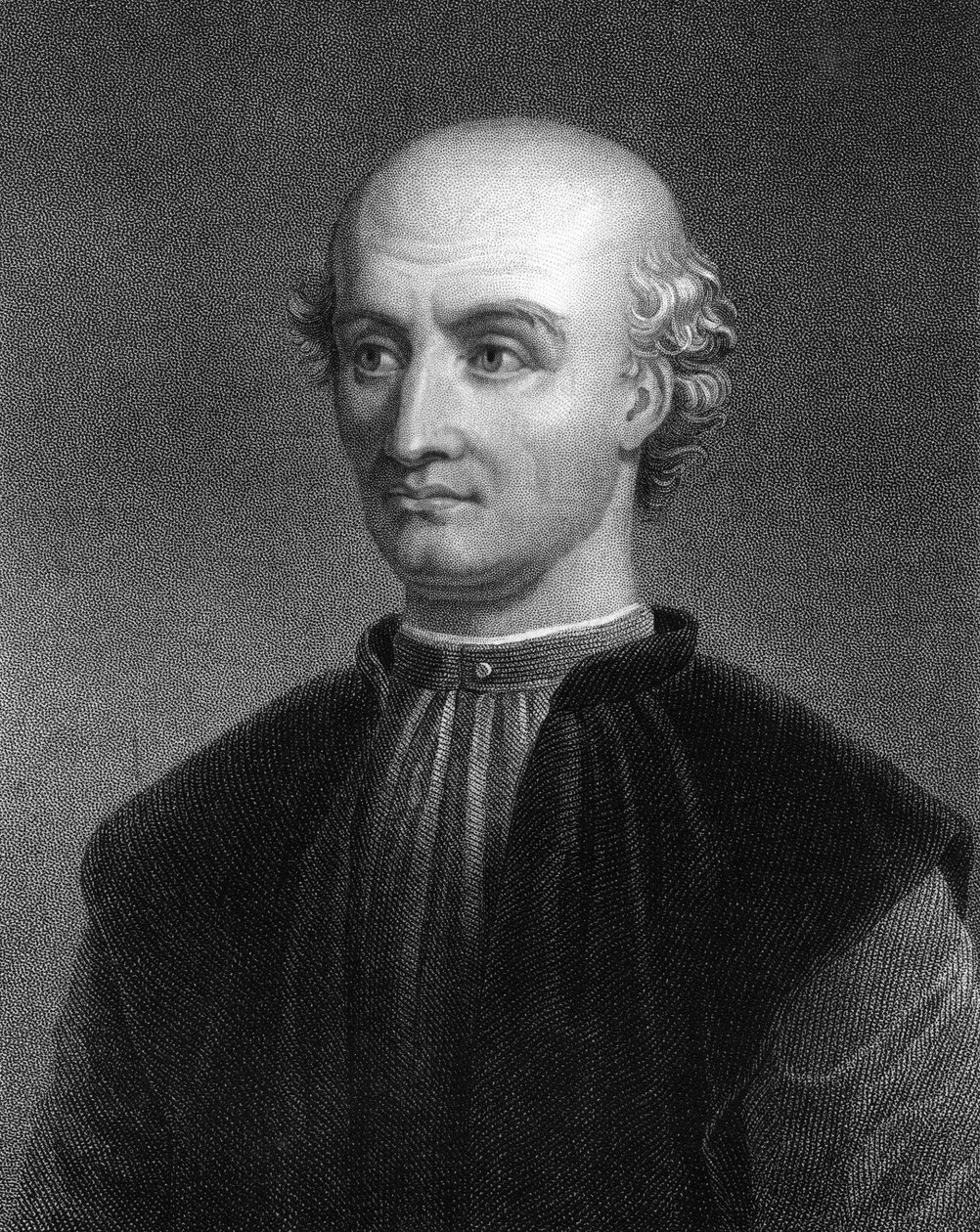 意大利文艺复兴时期建筑师多纳托·布拉曼特（Donato Bramante），1836年。 作者 詹姆斯·波塞尔怀特