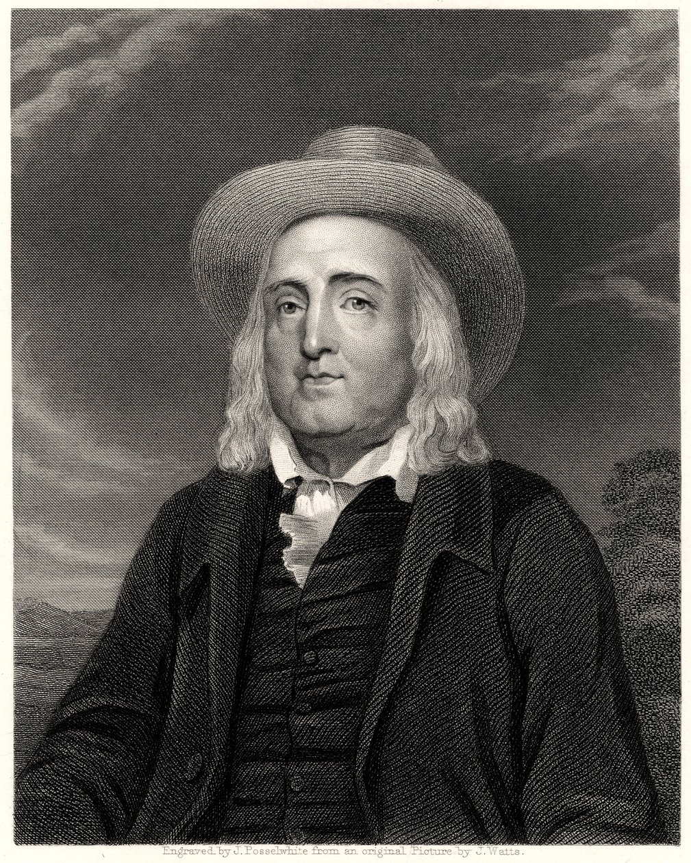 杰里米·边沁（Jeremy Bentham），十九世纪 作者 詹姆斯·波塞尔怀特