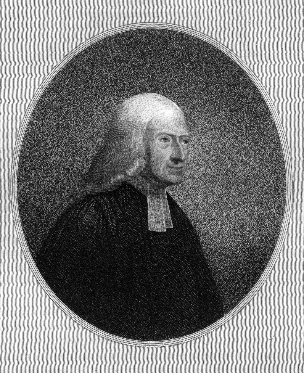 约翰·卫斯理（John Wesley），18世纪英国非循规蹈矩的传教士，1836年。 作者 詹姆斯·波塞尔怀特
