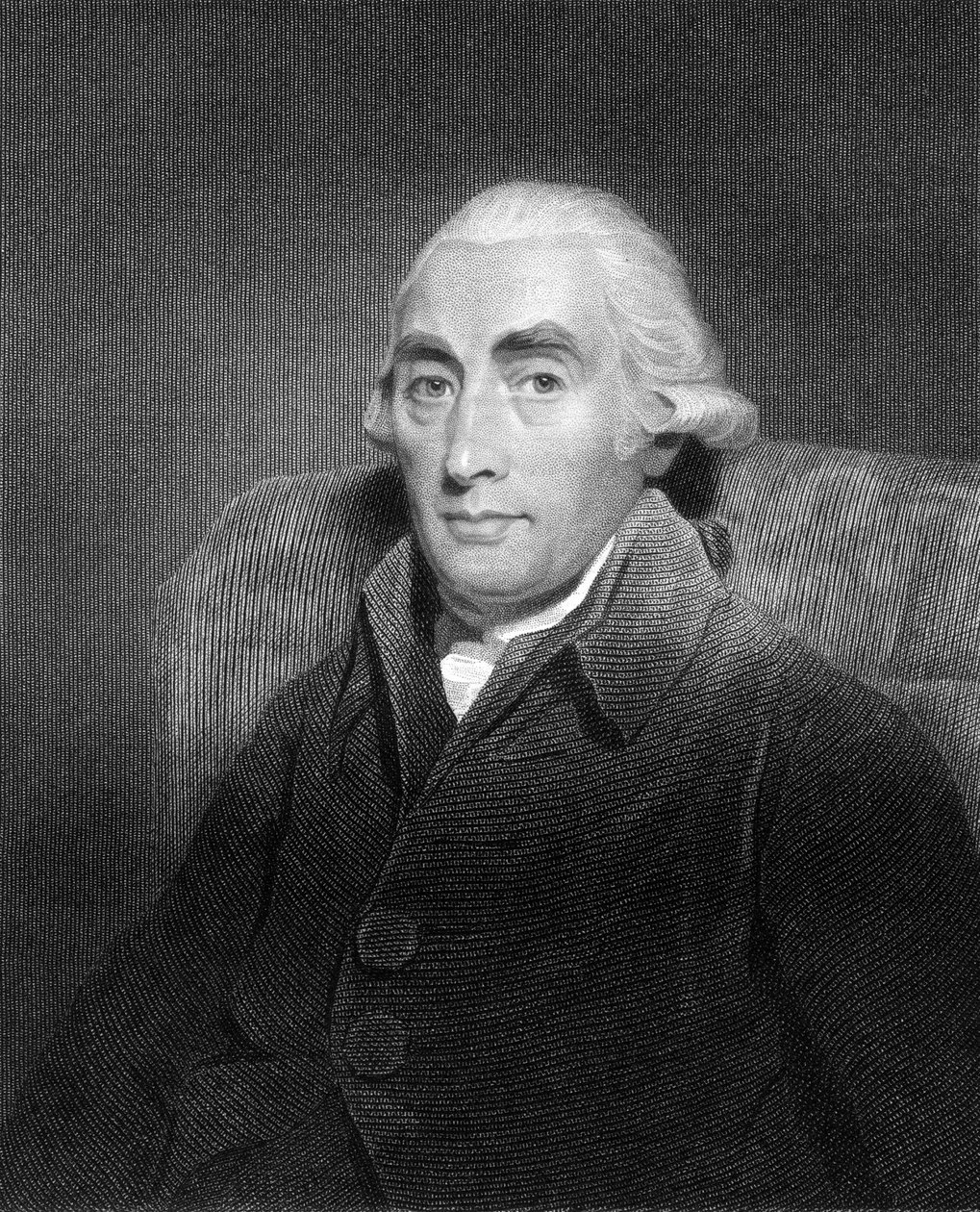 约瑟夫·布莱克（Joseph Black），18世纪的苏格兰物理学家和化学家，1836年。 作者 詹姆斯·波塞尔怀特