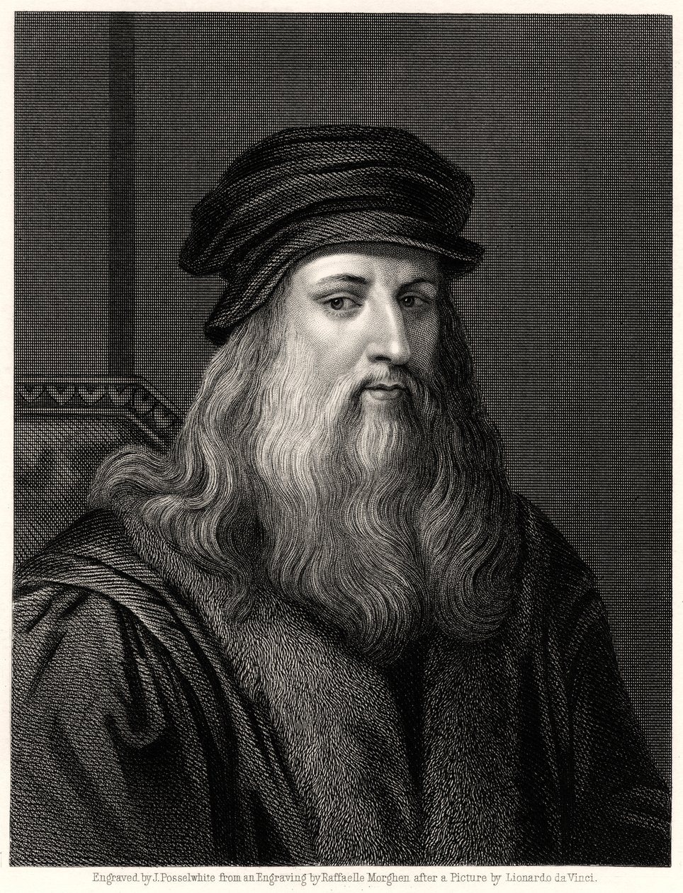 达芬奇（Leonardo da Vinci），十九世纪 作者 詹姆斯·波塞尔怀特