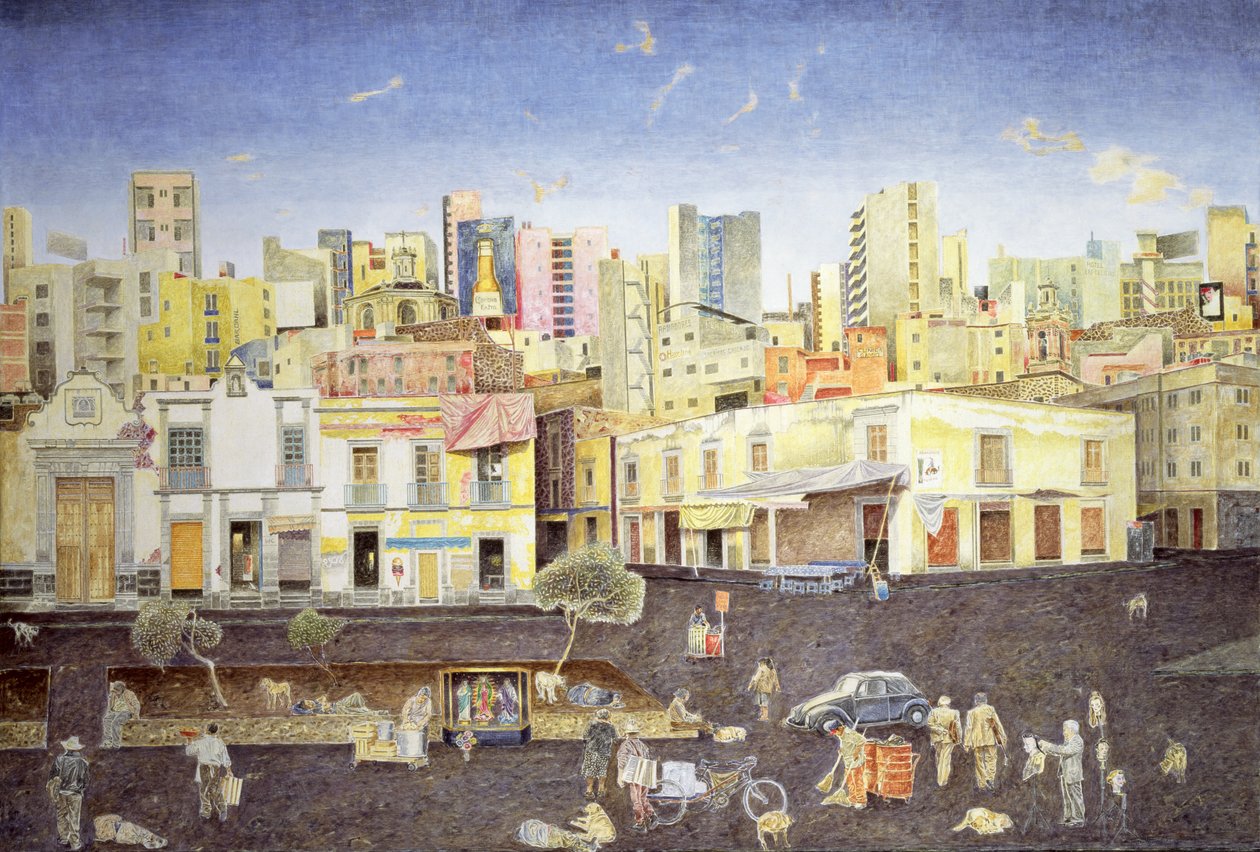 2001年，Roldan广场的美发师 作者 詹姆斯·里夫