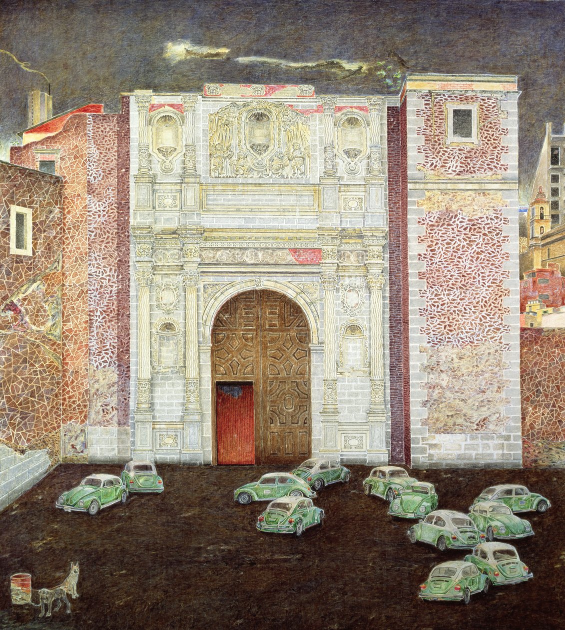 Taxi Depot，San Lazaro，墨西哥城，2003年 作者 詹姆斯·里夫