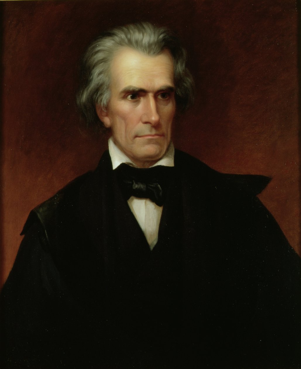 John Caldwell Calhoun（1782-1850）c.1845 作者 詹姆斯·里德·兰姆丁