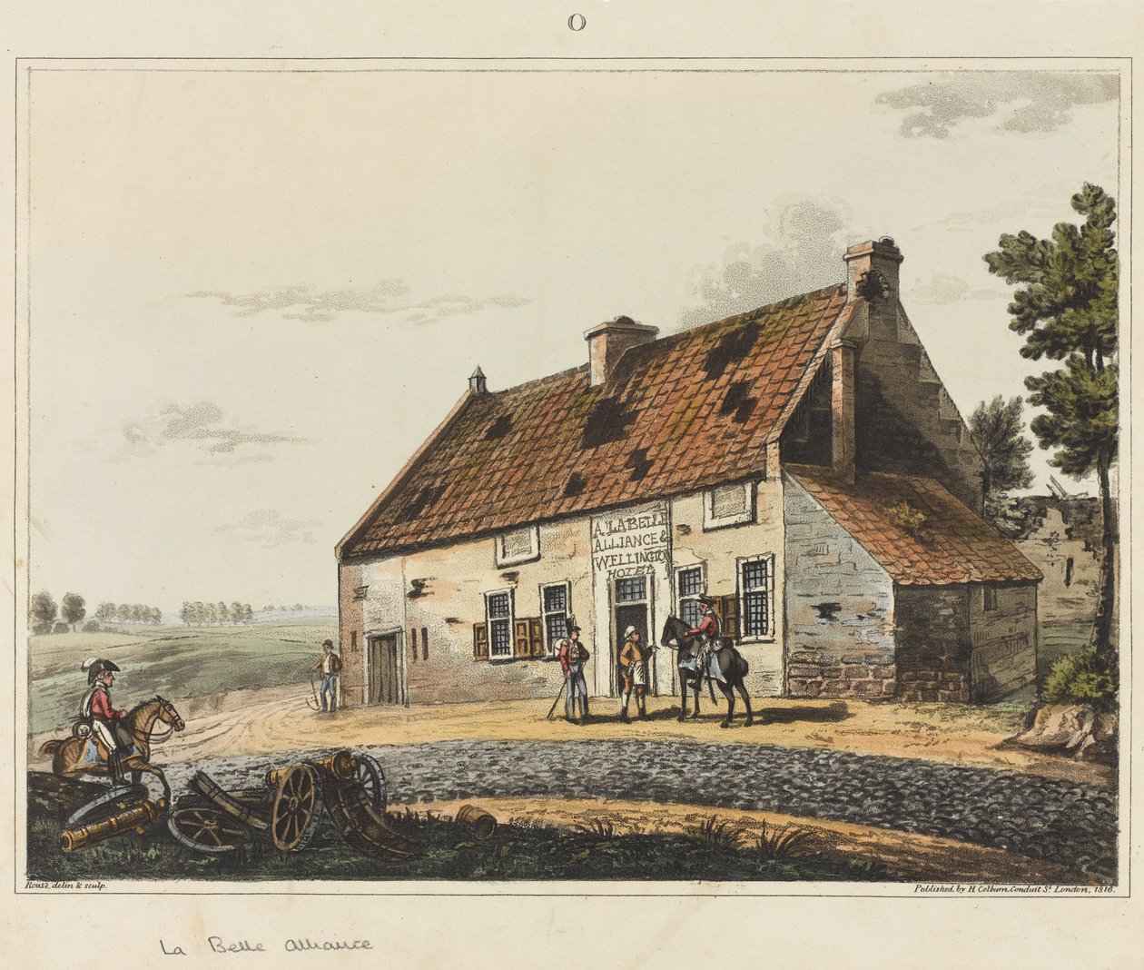 La Belle联盟，来自&39;滑铁卢战役的历史记录&39;，1817年（彩色aquatint） 作者 詹姆斯·劳斯
