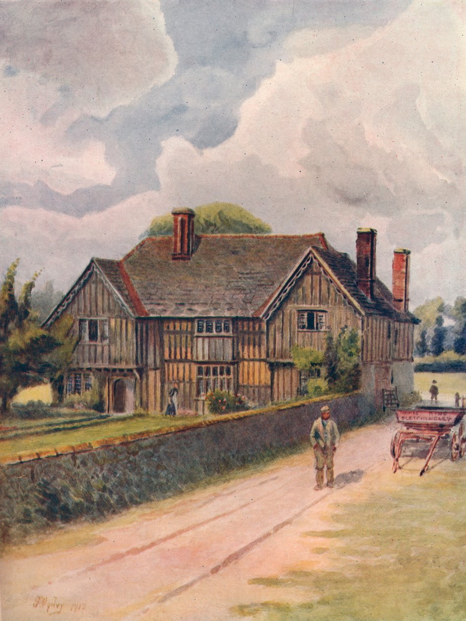 布鲁尔街的Court Lodge农场"，1912年，1914年 作者 詹姆斯·S·奥格威