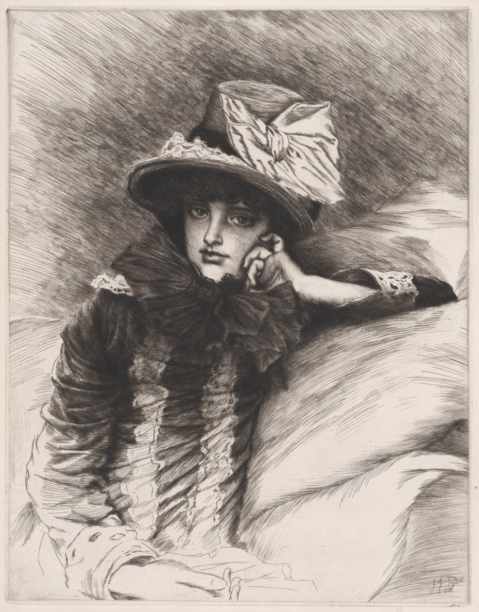 Berthe, 1883. 作者 詹姆斯天梭