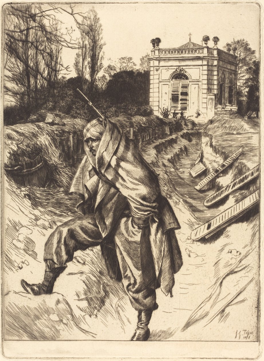 Grand Garde Souvenir du siège de Paris, 1878. 作者 詹姆斯天梭