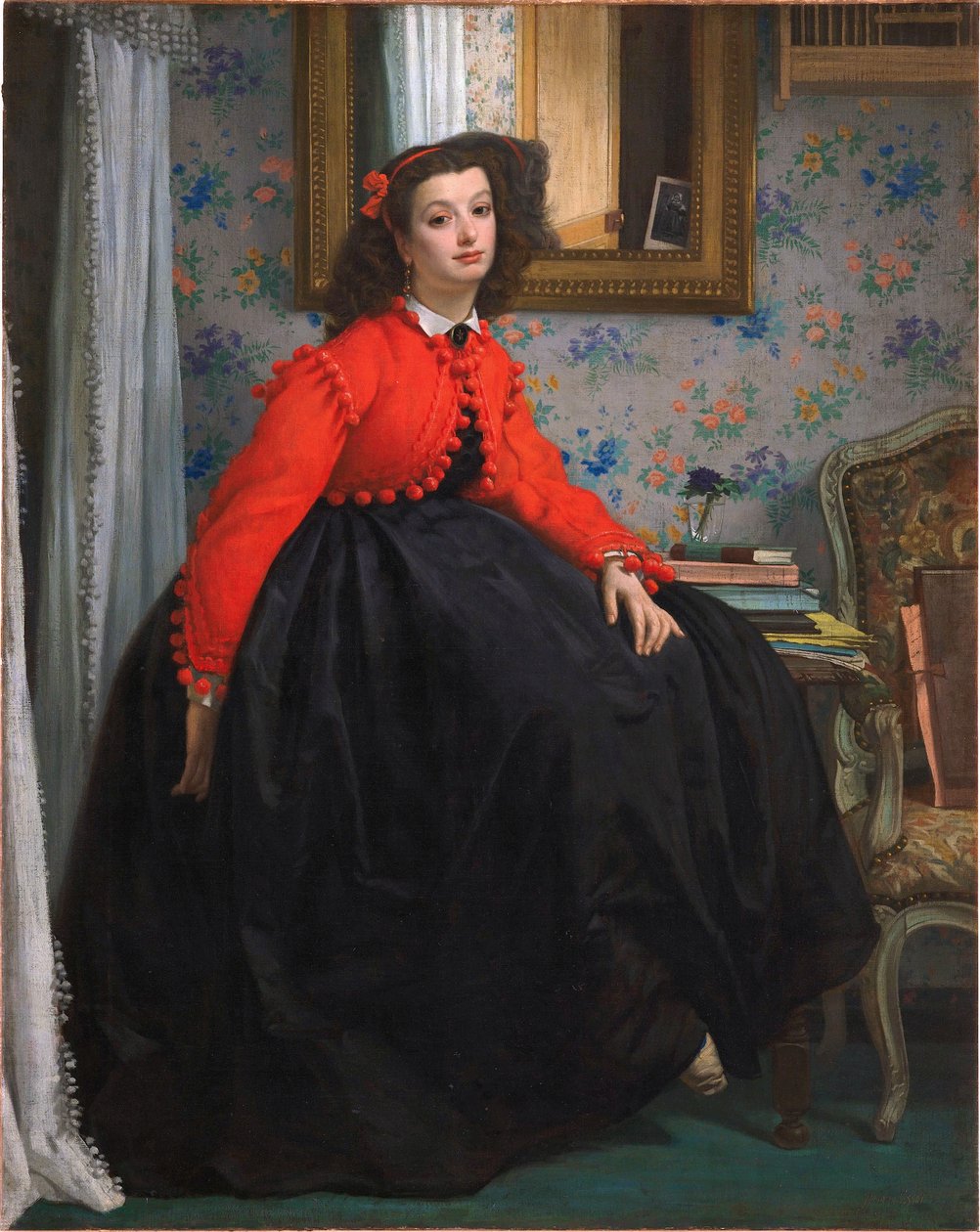 Miss Portrait of L. L. 作者 詹姆斯天梭