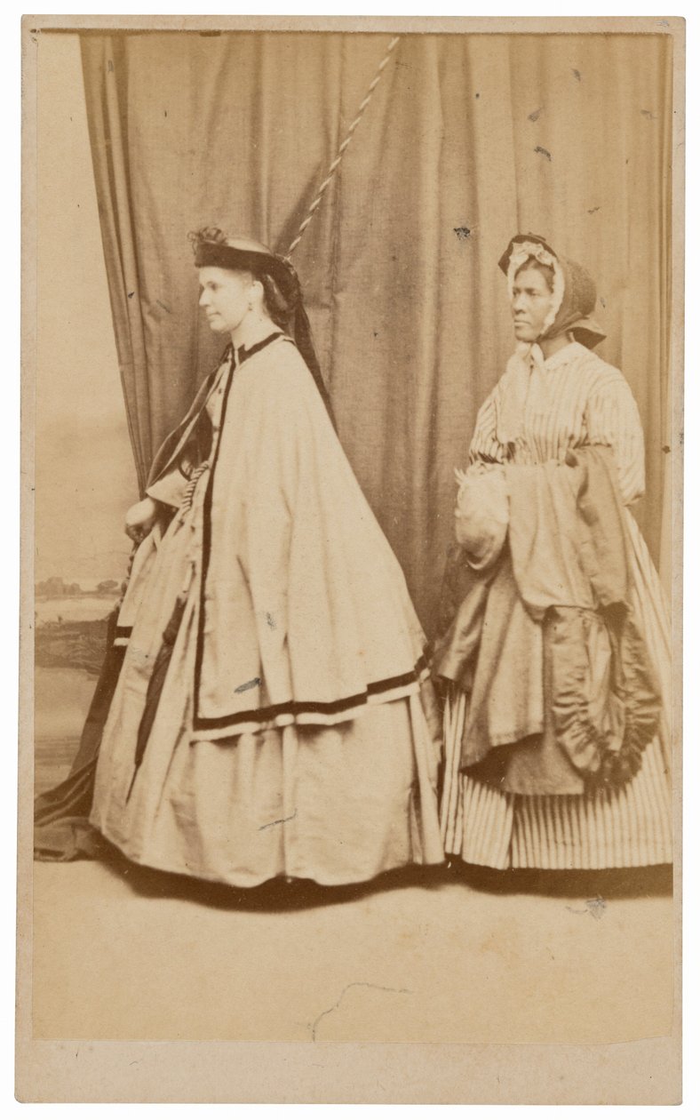 伊莱扎-"迪迪"-里杰里和可能是夏洛特-吉廷斯，1864 年（照片） 作者 詹姆斯·华莱士·布莱克